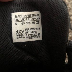 Adidas Black and Cheetah High Top Fashion Sneakers